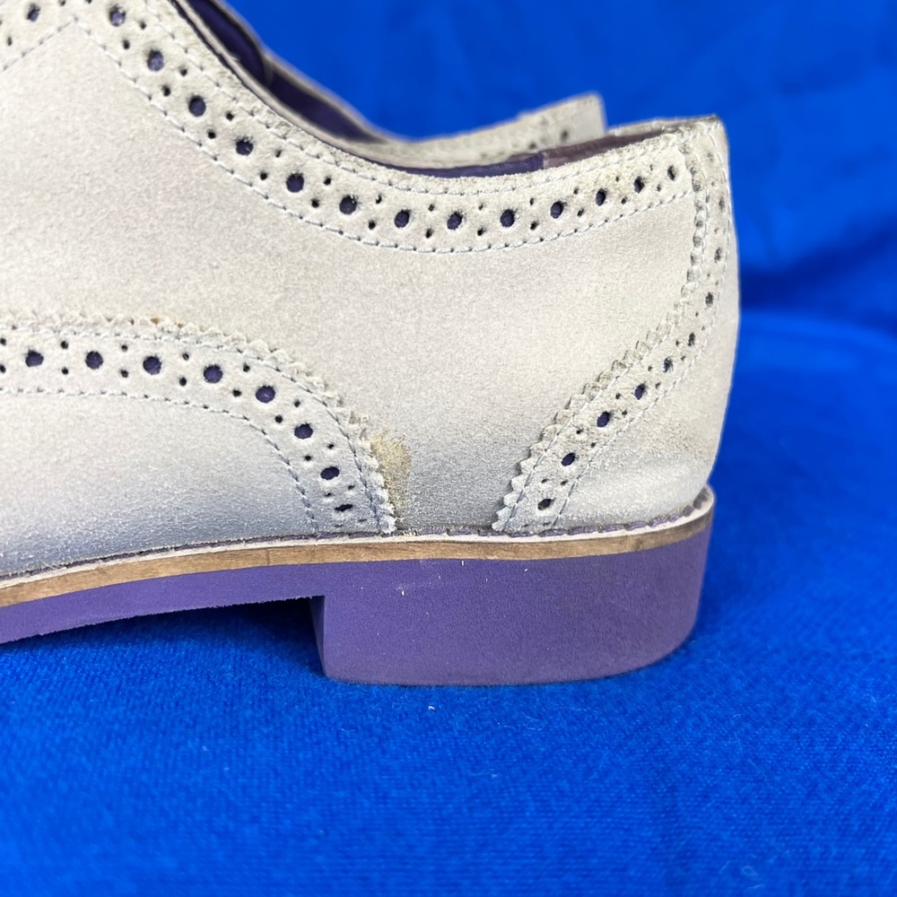 🚫SOLD!*|•COLE HAAN•| Alisa Wingtip Oxford • Unique Taupe/Purple* - Picture 7 of 16